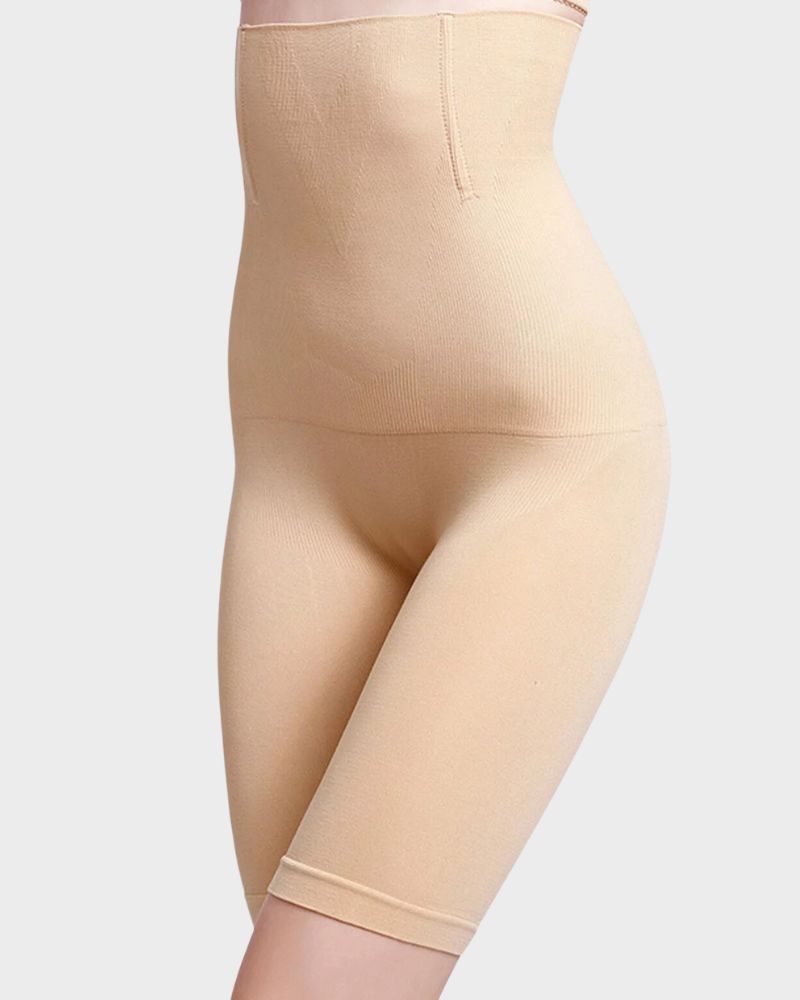 Comfort Seamless High-Waist Mid-Thigh Shaping Shorts