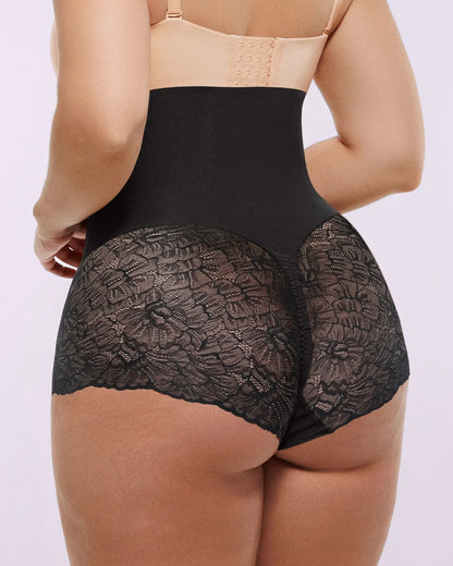 Komfortfit | High-Waisted  Sheer Lace Brief