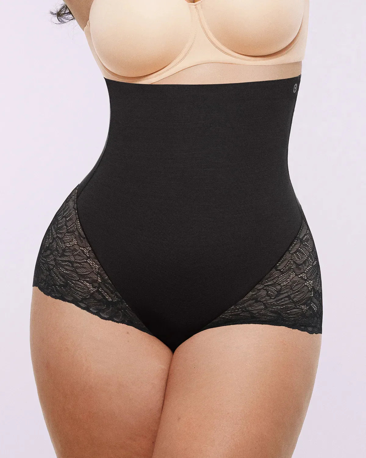 Komfortfit | High-Waisted  Sheer Lace Brief