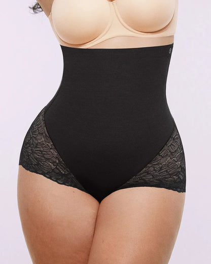 Komfortfit | High-Waisted  Sheer Lace Brief